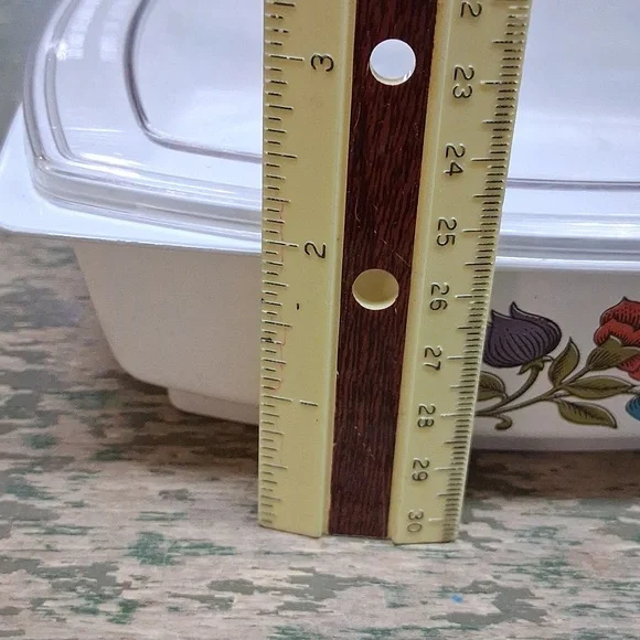 Vintage Hefty Floral Flower Leftover Food Containers Plastic With Lids 4pc Set. - Picture 6 of 9